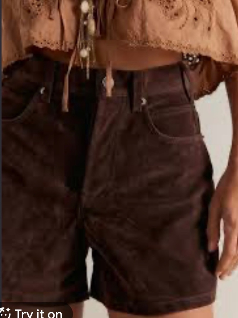 Free People We The Free Tippo Vegan Shorts - Picture 3 of 9